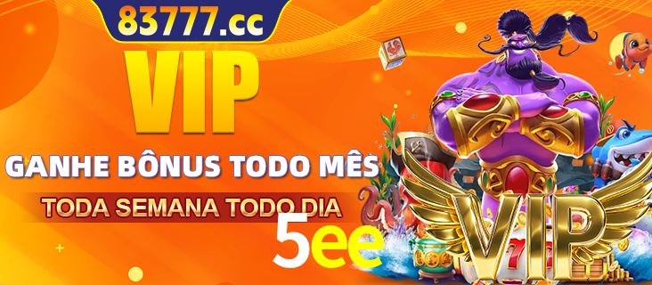 Banner promocional do 5ee oferecendo 100% de recompensas adicionais contínuas para quem fizer o login diário (Daily sign-in), com um mascote de coelho.